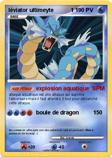 Pokemon léviator ultimeyte           1 1