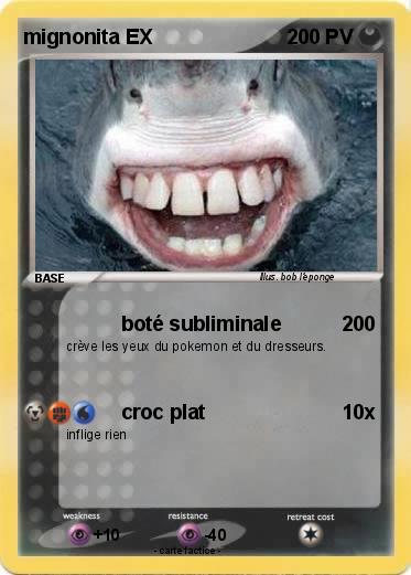 Pokemon mignonita EX