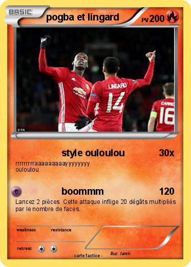 Pokemon pogba et lingard