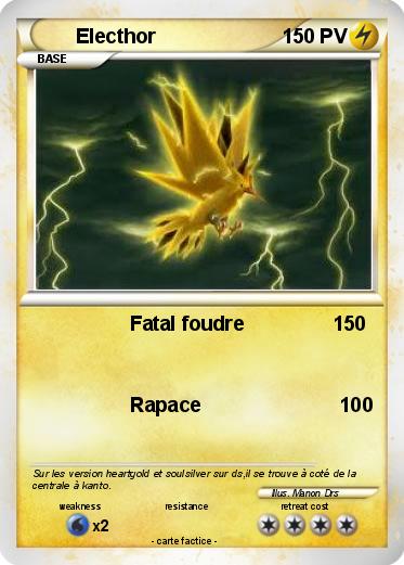 Pokemon Electhor