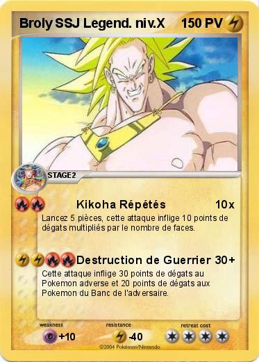 Pokemon Broly SSJ Legend. niv.X