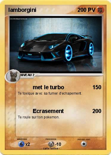 Pokemon lamborgini