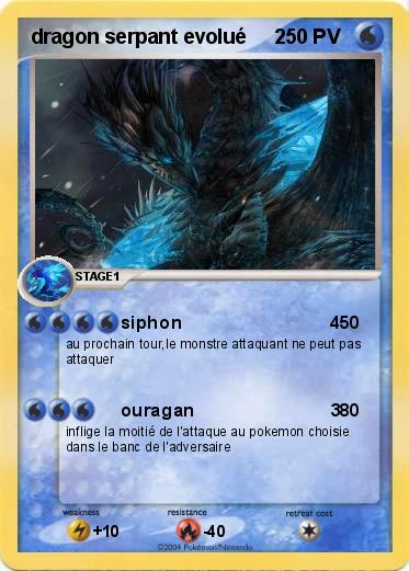 Pokemon dragon serpant evolué     2