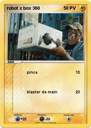 Pokemon robot x box 360
