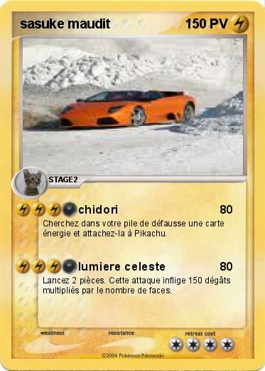 Pokemon sasuke maudit