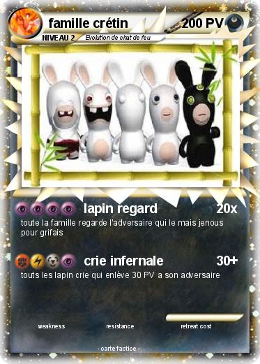 Pokemon famille crétin