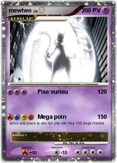 Pokemon mewtwo