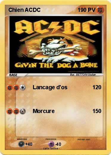Pokemon Chien ACDC