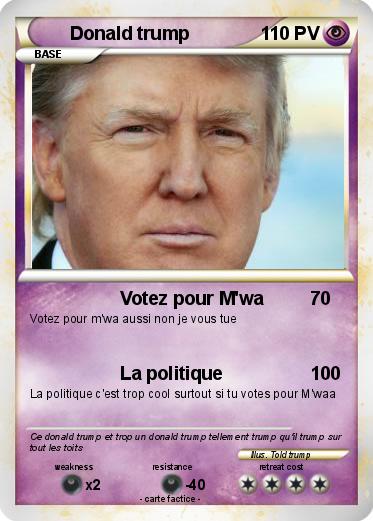 Pokemon Donald trump