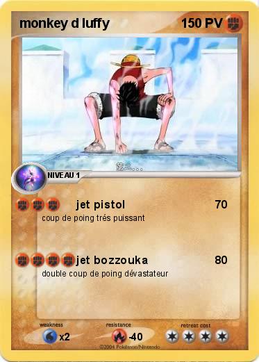 Pokemon monkey d luffy