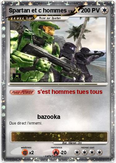 Pokemon Spartan et c hommes