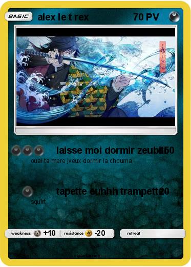 Pokemon alex le t rex