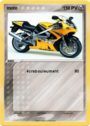 Pokemon moto