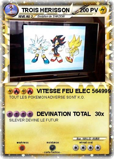 Pokemon TROIS HERISSON