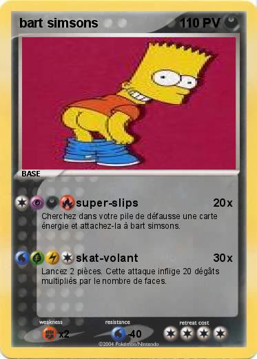 Pokemon bart simsons