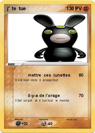 Pokemon j'  te  tue