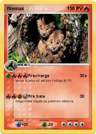 Pokemon firemax