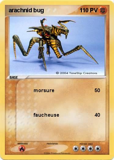Pokemon arachnid bug
