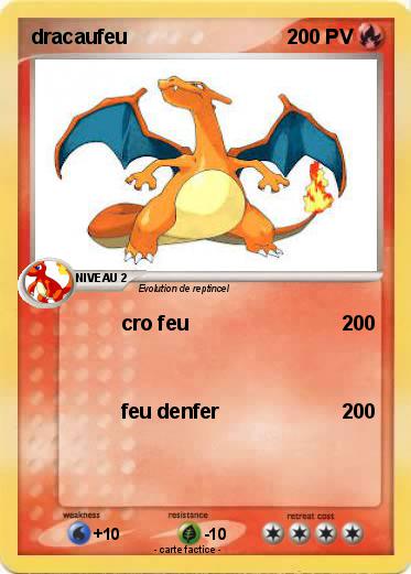 Pokemon dracaufeu