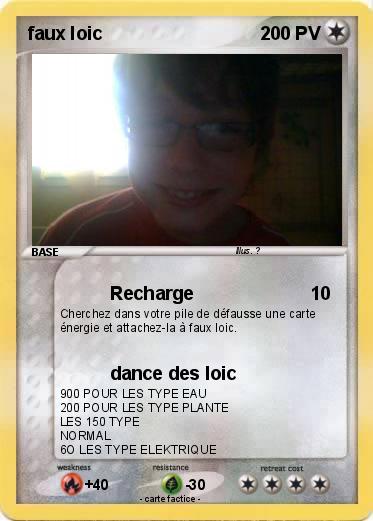 Pokemon faux loic