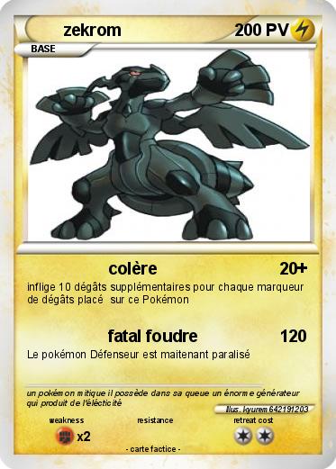 Pokemon zekrom