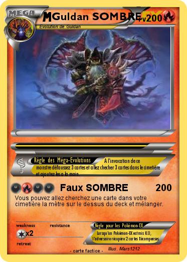 Pokemon Guldan SOMBRE