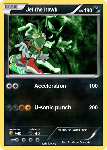 Pokemon Jet the hawk