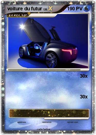 Pokemon voiture du futur