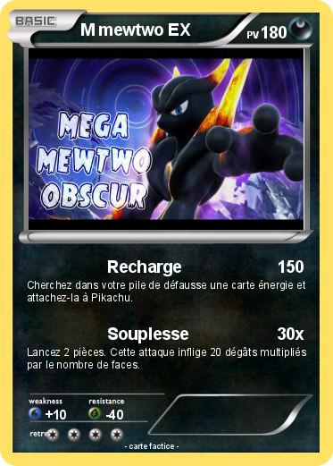 Pokemon M mewtwo EX