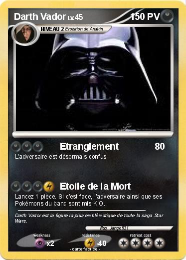 Pokemon Darth Vador
