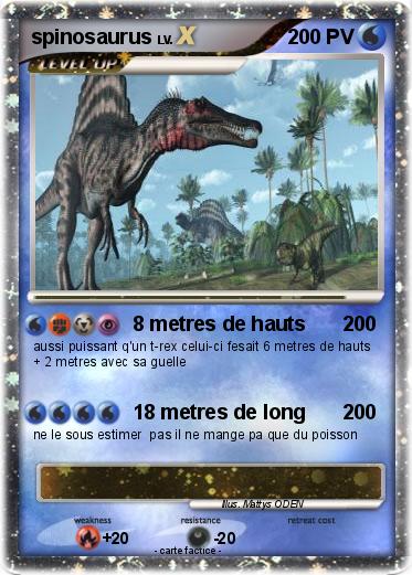 Pokemon spinosaurus