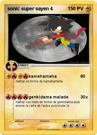 Pokemon sonic super sayen 4 
