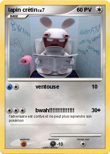 Pokemon lapin crétin