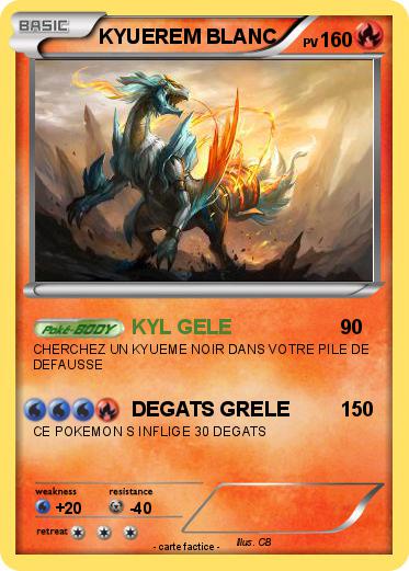 Pokemon KYUEREM BLANC