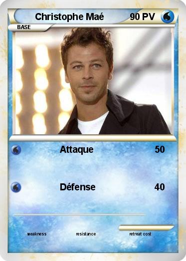 Pokemon Christophe Maé