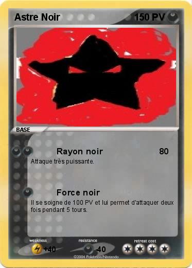 Pokemon Astre Noir
