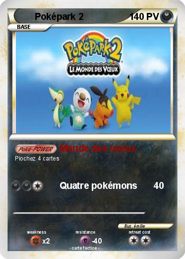 Pokemon Poképark 2