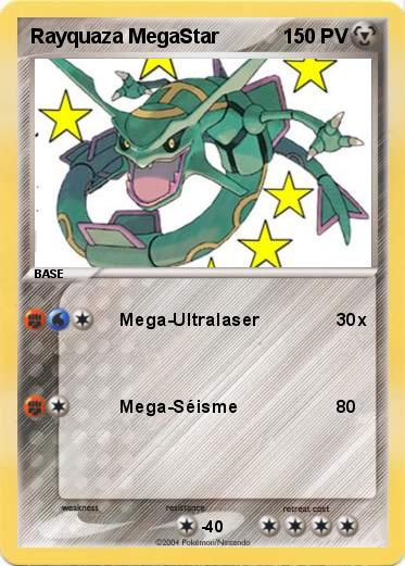 Pokemon Rayquaza MegaStar