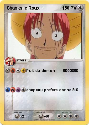 Pokemon Shanks le Roux