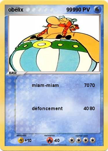 Pokemon obélix                             999