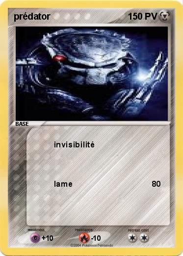 Pokemon prédator