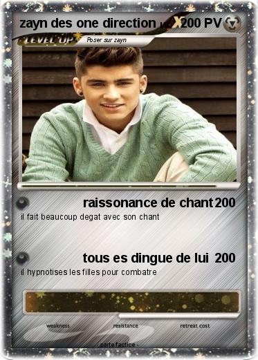Pokemon zayn des one direction