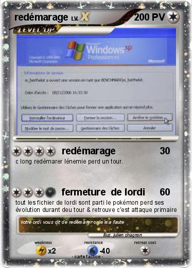 Pokemon redémarage