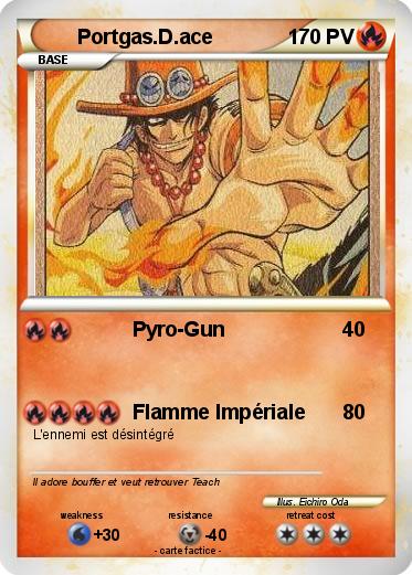 Pokemon Portgas.D.ace