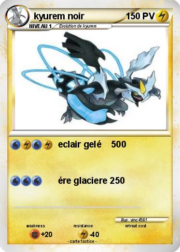Pokemon kyurem noir