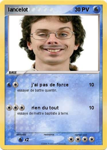 Pokemon lancelot