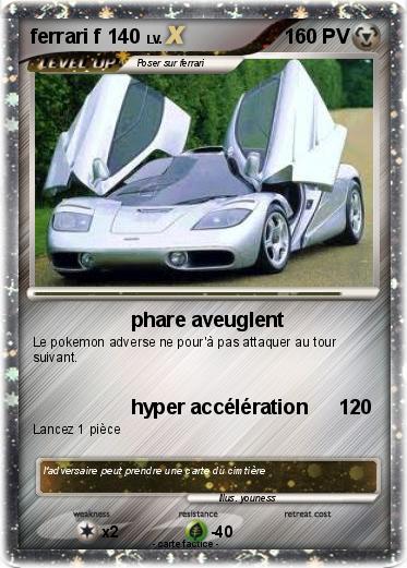 Pokemon ferrari f 140