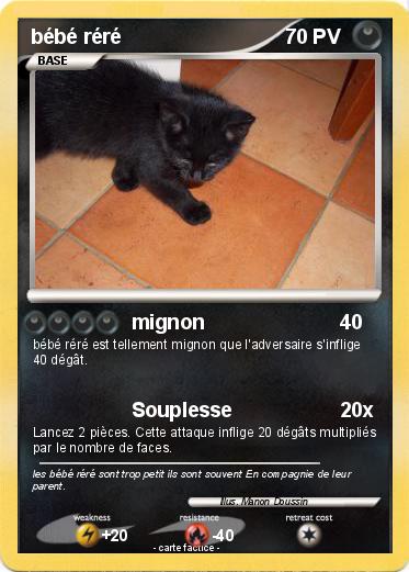 Pokemon bébé réré