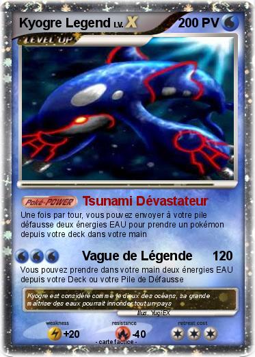 Pokemon Kyogre Legend