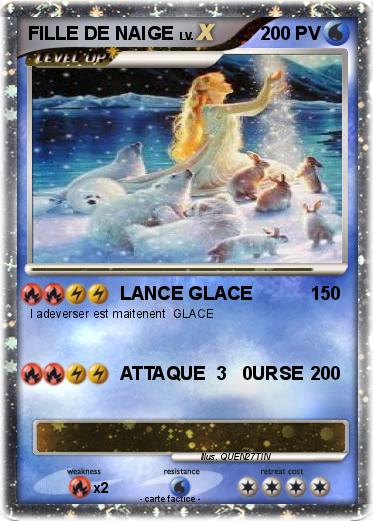 Pokemon FILLE DE NAIGE